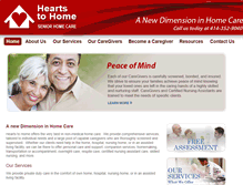 Tablet Screenshot of heartstohomellc.com